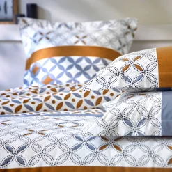 Bedlinnen Marlox in katoen met geometrische motieven