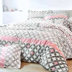 Bedlinnen Marlox in katoen met geometrische motieven