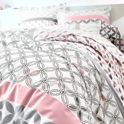 Bedlinnen Marlox in katoen met geometrische motieven