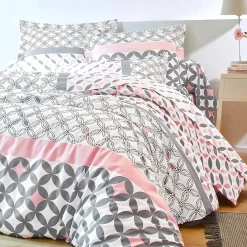 Bedlinnen Marlox in katoen met geometrische motieven