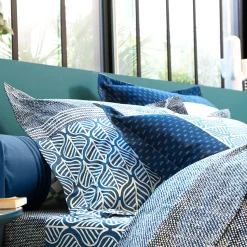 Bedlinnen Tommy in katoen met geometrische print
