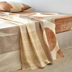 Bedrukt bedlinnen Alex, in katoen