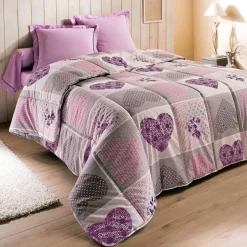Bedrukt dekbed in katoen Lovely 200g/m2
