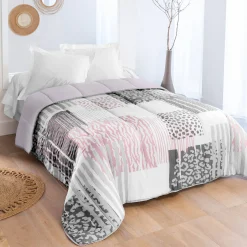 Bedrukt dekbed in microvezel, Savane - 200g/m2