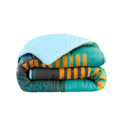 Bedrukt dekbed in microvezel, Savane - 400g/m2