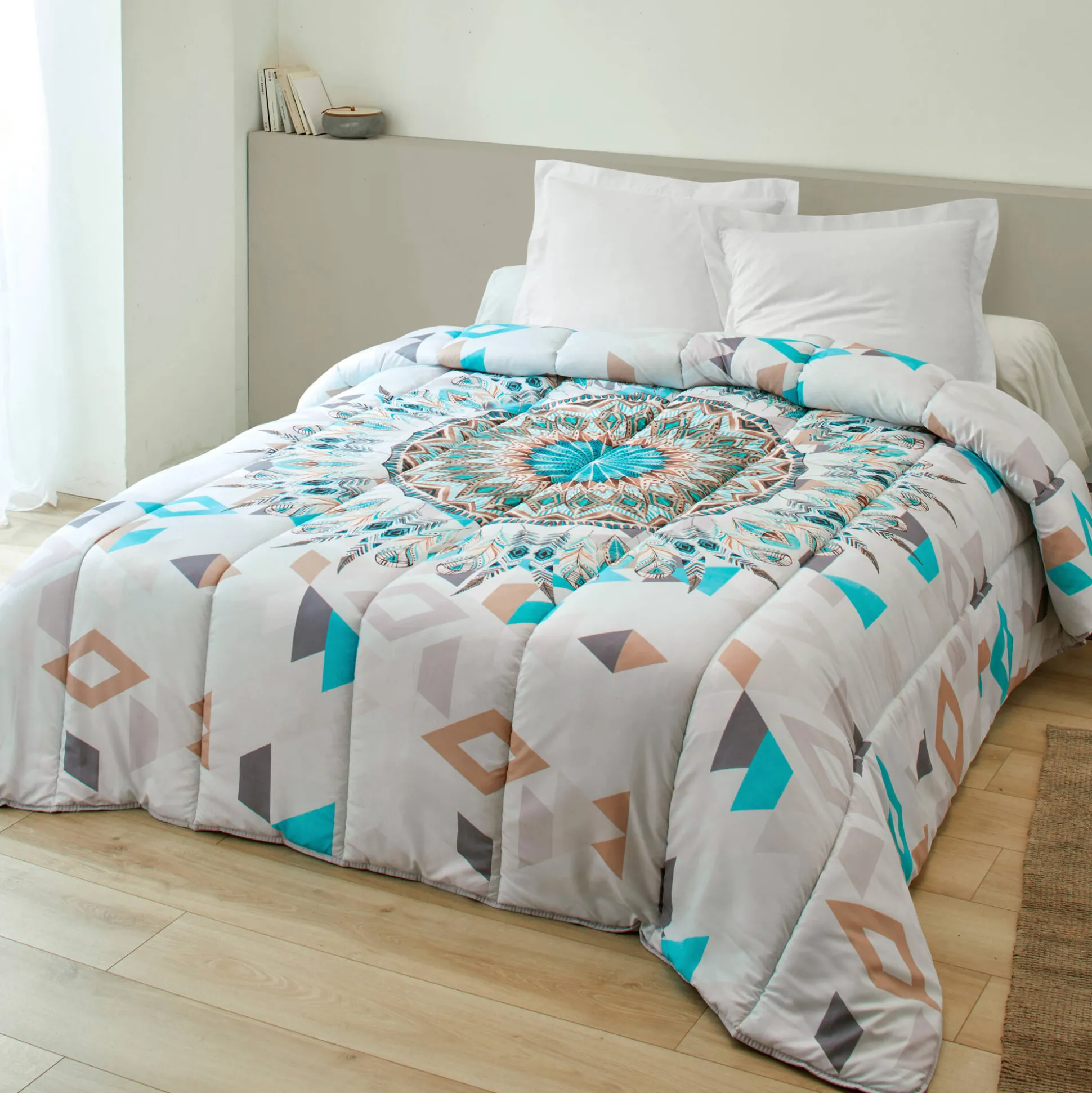Bedrukt dekbed in microvezel Dreamcatcher 400g/m²