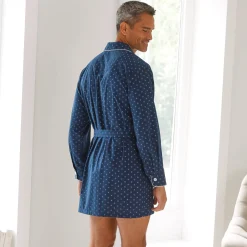 Bedrukt pyjamajasje - popeline van polykatoen