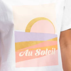 Bedrukt T-shirt, loose volume