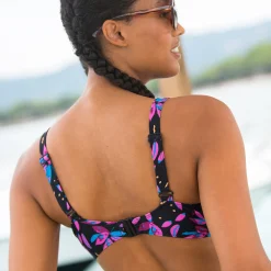Bedrukte bikinibeha in minimizermodel Lokia - met flexibele beugels