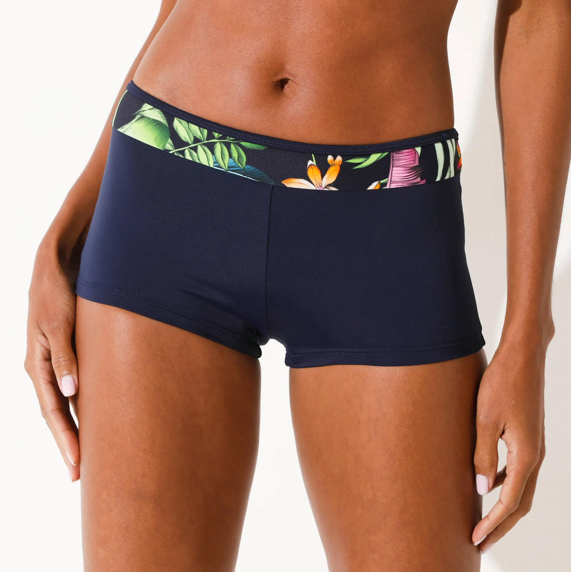 Bedrukte bikinishorty Banna