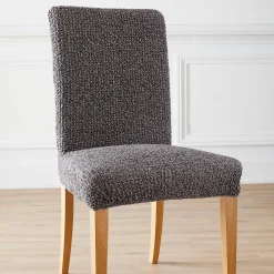 Bedrukte en gewafelde bi-rekbare stoelhoes in microvezel