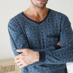 Bedrukte pyjama