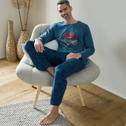 Bedrukte pyjamabroek