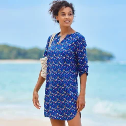 Bedrukte strandtuniek