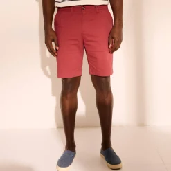 Bermuda chino ceinture arrondie sous le ventre