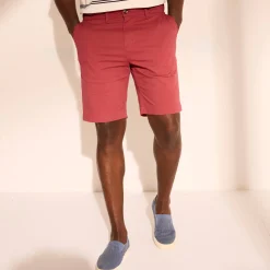 Bermuda chino uni toile sergé stretch morphologie classique