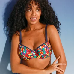 Bikinibeha Toboki met cups en beugels - balconnetmodel