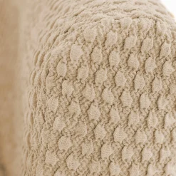Bi-rekbare, gewafelde fauteuil- en kuipzetelhoes