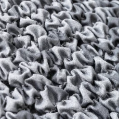 Bi-rekbare, grafische hoes in gewafelde microvezel voor kuipzetel