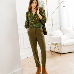 Bloes met bloemenprint