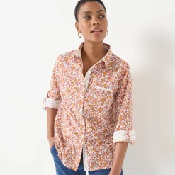Bloes met bloemenprint