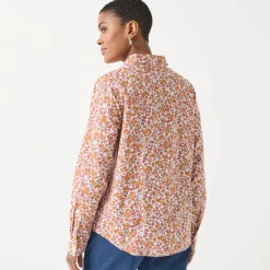 Bloes met bloemenprint