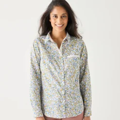 Bloes met bloemenprint