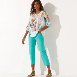 Bloes met bloemenprint