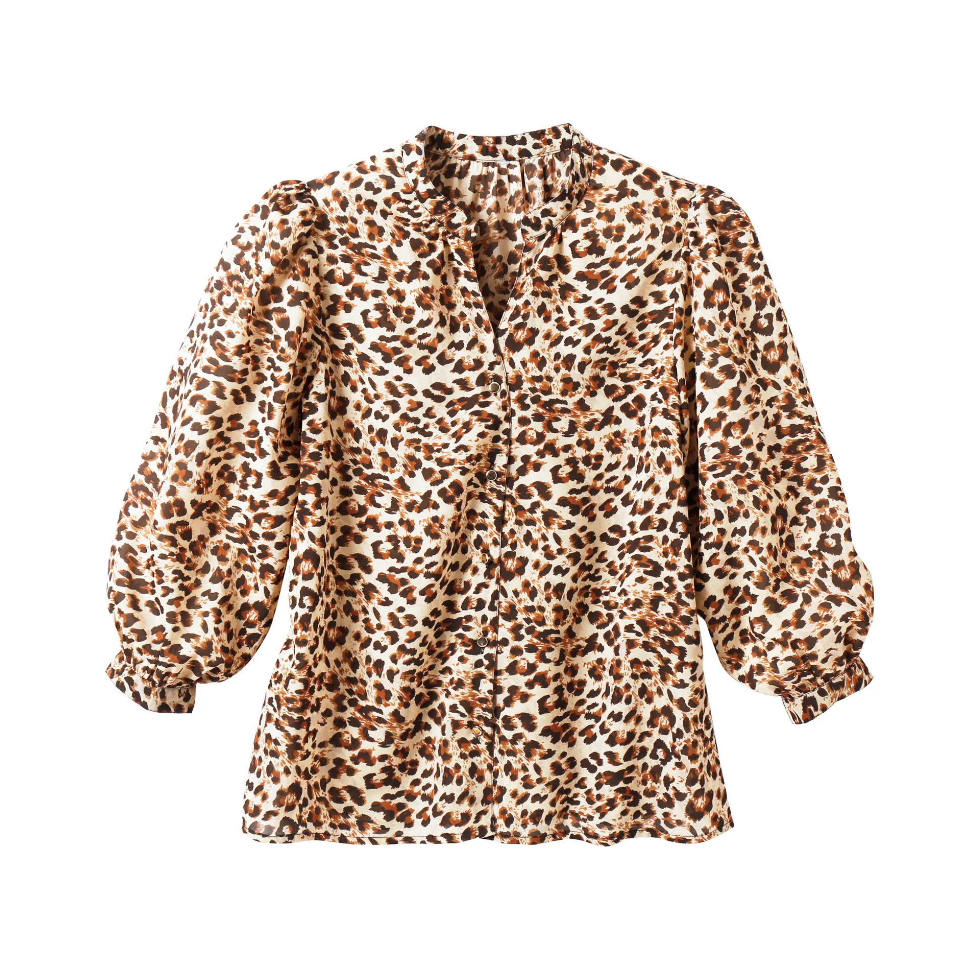 Bloes met luipaardprint