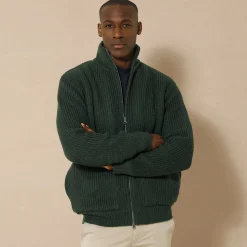 Blouson in patentsteek met warme voering