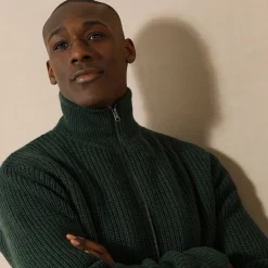 Blouson in patentsteek met warme voering