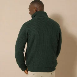 Blouson in patentsteek met warme voering