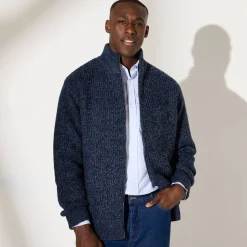 Blouson in patentsteek met warme voering