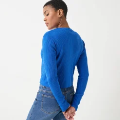 Bolerovest, ribtricot