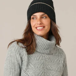 Bonnet détails brillants