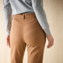 Bootcut broek, opgestikte zakken