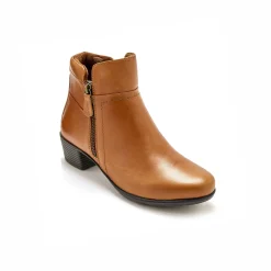Boots met dubbele rits - comfortabele zool en breedte PÉDICONFORT