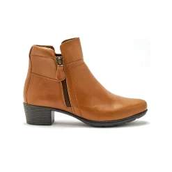 Boots met dubbele rits - comfortabele zool en breedte PÉDICONFORT