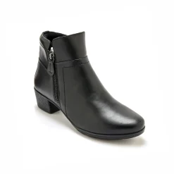 Boots met dubbele rits - comfortabele zool en breedte PÉDICONFORT