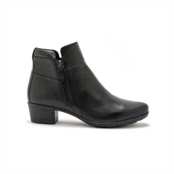 Boots met dubbele rits - comfortabele zool en breedte PÉDICONFORT