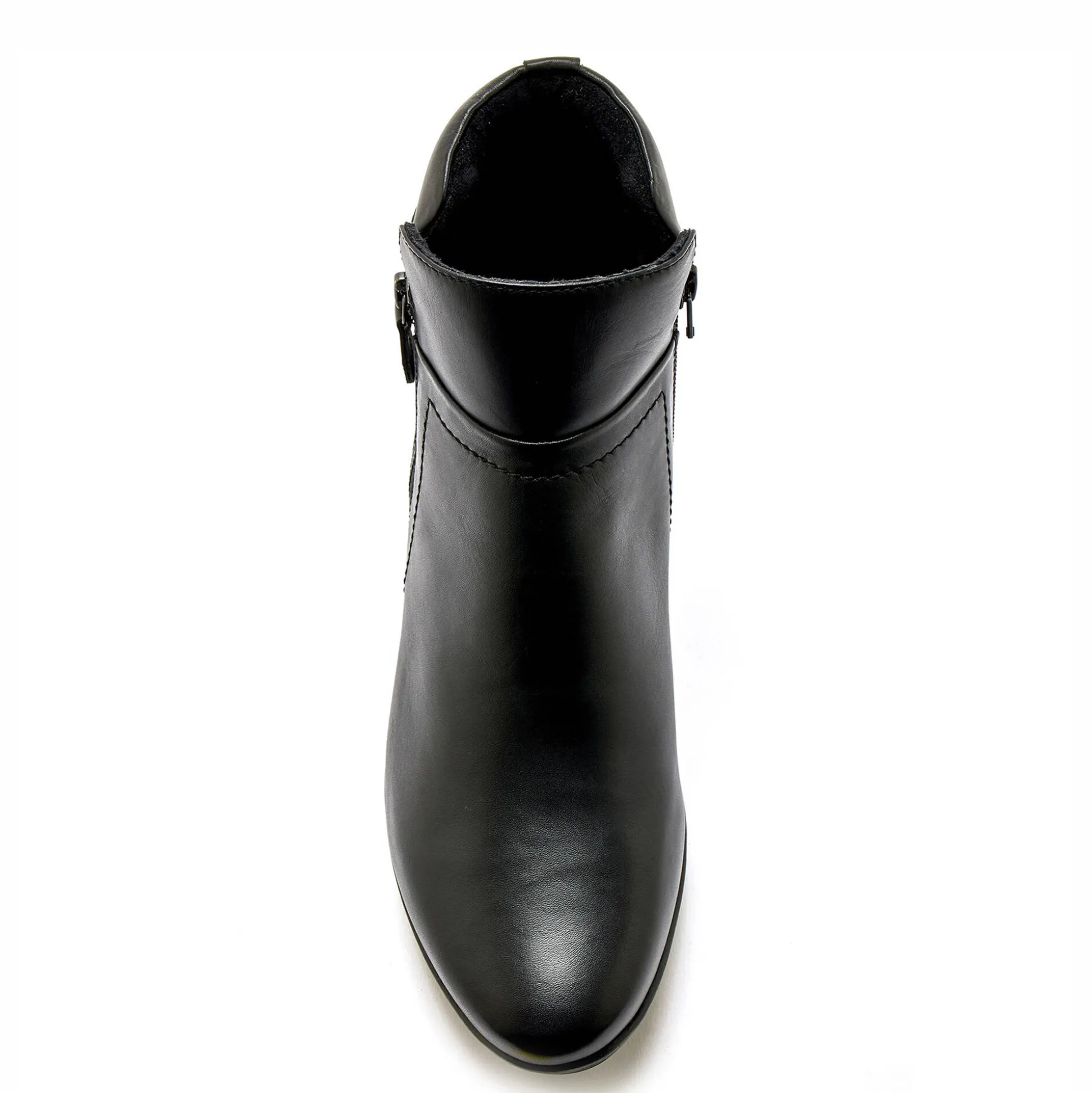 Boots met dubbele rits - comfortabele zool en breedte PÉDICONFORT