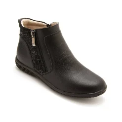 Boots met dubbele rits - verwijderbare comfortzool PÉDICONFORT