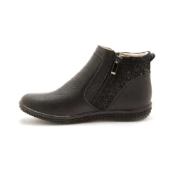 Boots met dubbele rits - verwijderbare comfortzool PÉDICONFORT