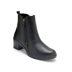 Boots met dubbele rits en comfortbreedte