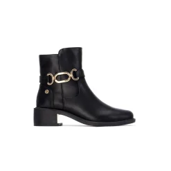 Boots met goudkleurige fantasiegesp