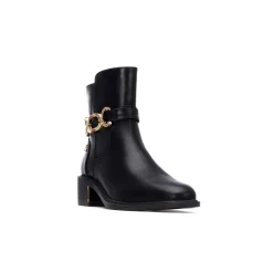 Boots met goudkleurige fantasiegesp