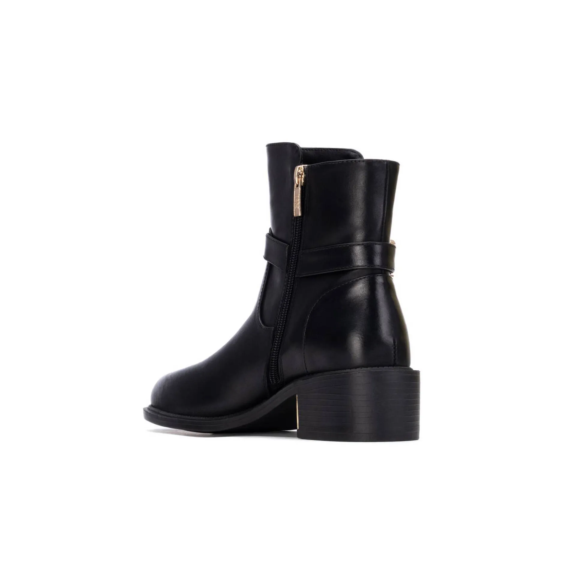 Boots met goudkleurige fantasiegesp