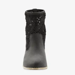 Boots met macramé