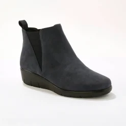 Boots met sleehak, in soepel leer, LWG gecertificeerd