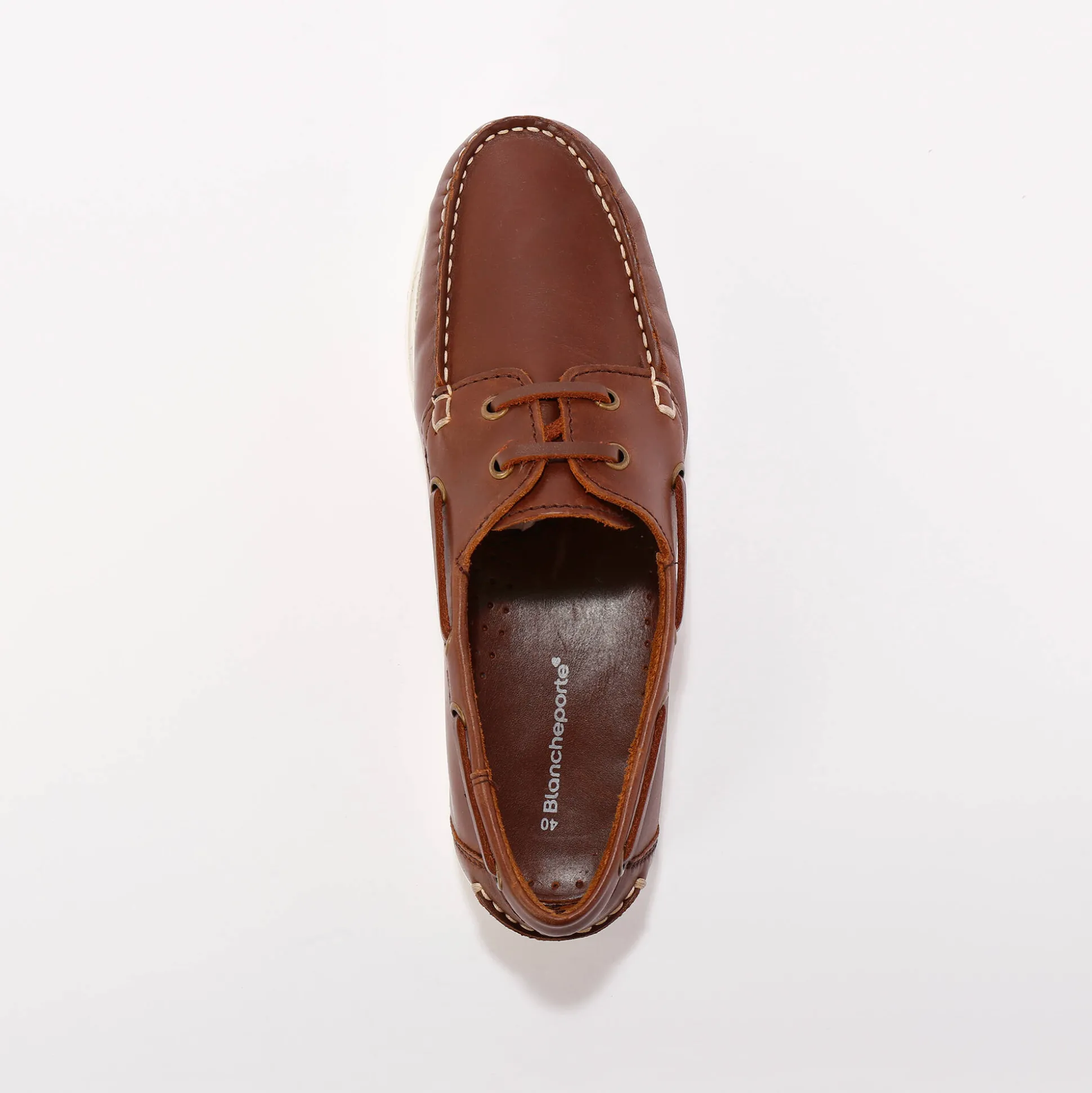 Bootschoenen in leer